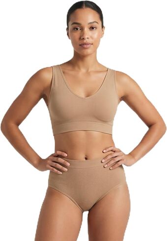 Lands' End Womens Full Coverage Bra Cotton Comfort Seamless Basics in Kuwait