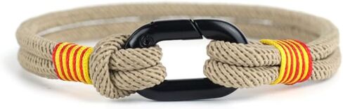 Handmade 4mm Milan Rope Braided Bracelet Black Oval Button Cord Braclet For Men Outdoor Armband Survival Jewelry Gift Homme in Kuwait