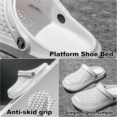 Garden Shoes for Men Women Comfortable Sandals for Breathable Quick Drying Sandals Slippers Beach in Kuwait