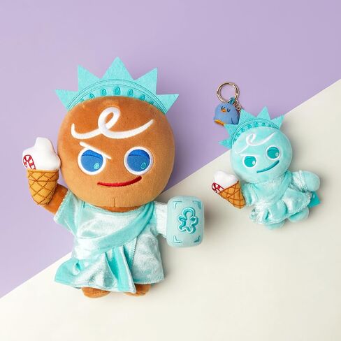 GingerBrave x The Statue of Liberty Plushie Keychain | CookieRuո in Saudi Arabia