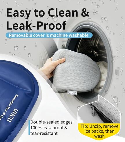 Extra Large Ice Pack for Back Pain Relief Machine Washable, 2 Pack Reusable Gel Ice Packs Bag for Lower Back Pain, Sciatica, Herniated Disc, Lumbar Surgery, Adjustable Strap Fits Waist 24-62 Inches in Saudi Arabia