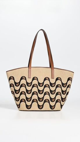 FARM Rio Women's Raffia Basket Large Tote Bag in Saudi Arabia