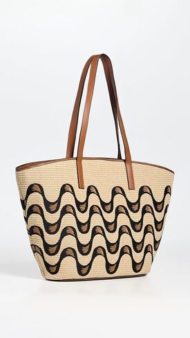 FARM Rio Women's Raffia Basket Large Tote Bag in Saudi Arabia