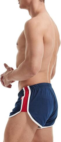 AIMPACT Mens Running Athletic Short Shorts Lightweight Breathable Sexy Booty Shorts Side Split in Kuwait