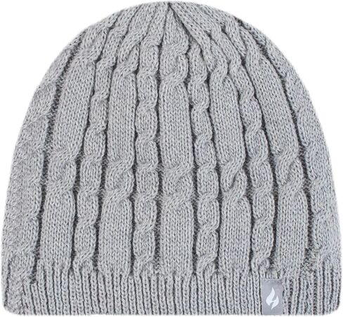 HEAT HOLDERS Women's Alesund Hat - Thick, Soft & Warm Hat for Women - Knitted Beanie - Cute Winter Gear | Black/One Size in Saudi Arabia