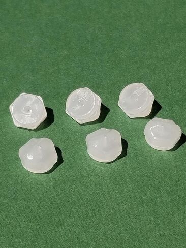 Dammits 24 أو 12 PACK - Clear Badge Clutchback قبضة مريحة وسلسة ومحكمة in Kuwait