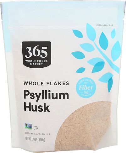 365 من Whole Foods Market، قشور السيليوم التقليدية Ca فقط، 12 أونصة in Kuwait