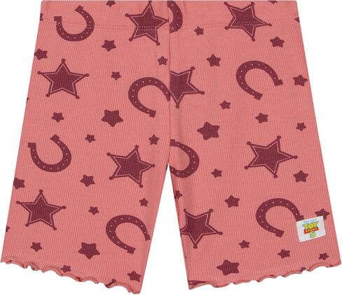 Disney Toy Story Outfit, Jessie, Woody, Buzz Lightyear Group Print Girls T Shirt And Shorts Set, Cute Summer Outfit, Pink 6 in Kuwait