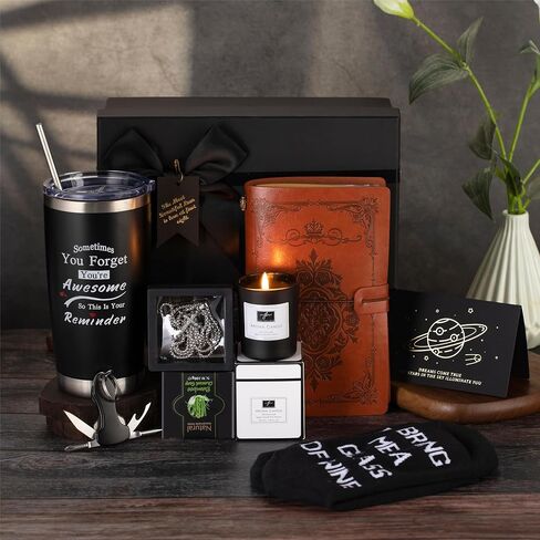 Birthday Gifts for Men,Man Gifts Basket Ideas Set for Him,Men's Birthday Gift Box Presents for Dad, Husband, Brother, Son, Boyfriend, Friend, Male, Coworker Retirement Gifts Christmas Gift Box for Men in Saudi Arabia