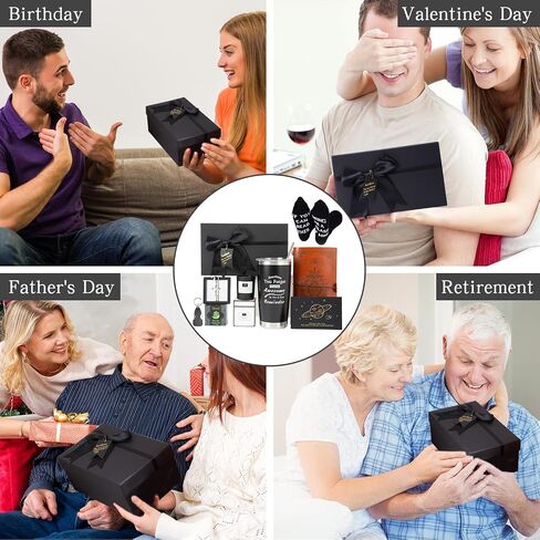 Birthday Gifts for Men,Man Gifts Basket Ideas Set for Him,Men's Birthday Gift Box Presents for Dad, Husband, Brother, Son, Boyfriend, Friend, Male, Coworker Retirement Gifts Christmas Gift Box for Men in Saudi Arabia