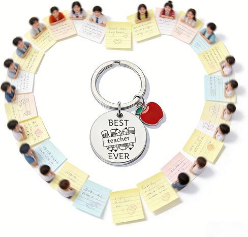 Thank You Keychain for Teachers, Teacher Appreciation Gifts for Women, Best Teacher Gifts for End of Year Christmas Valentines Day in Saudi Arabia