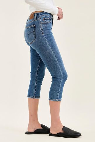 Judy Blue Womens Capris - Mid Rise Capri in Kuwait