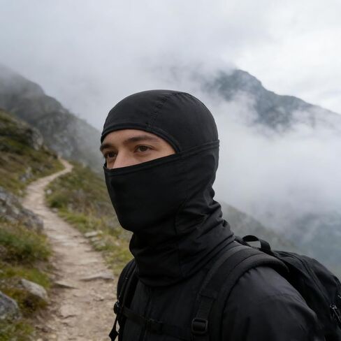 2Pcs Racing Balaclava Face Mask Lightweight Quick-Dry UV Protection Balaclava Multi-Color Breathable Ice Silk Full Face Coverage for Cycling Running Outdoor Activities in Kuwait