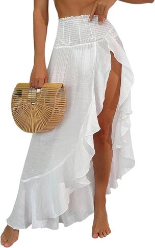 Women's Bathing Suit Skirt Cover Up Pareos De Playa Sarong Sheer Beach Bikini Coverups Outfit Sexy for Women in Saudi Arabia