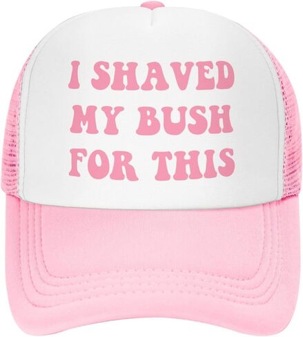 Funny Trucker Hats for Women, Sassy Sarcastic Girls Trip Hat, Inappropriate Adult Humor Mesh Snapback Party Caps in Kuwait