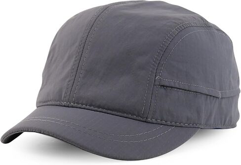 Trendy Apparel Shop Outdoor Lightweight Quick Dry Unstructured Short Brim Camping Cap in Kuwait