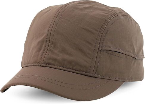 Trendy Apparel Shop Outdoor Lightweight Quick Dry Unstructured Short Brim Camping Cap in Kuwait