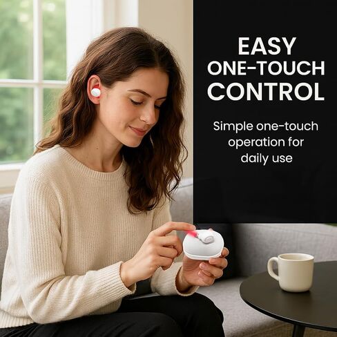 2026 Upgraded Red Light Therapy for Ears & Nose – 650nm LED Ear & Sinus Wellness Device, Hands-Free, Lightweight & Portable for Home, Work & Travel (White) in Saudi Arabia