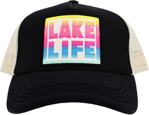 MAY & GRAY Lake Life Women's Trucker Mesh Baseball Cap in Saudi Arabia