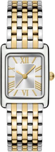 Asan Ge Watches for Women Vintage Bracelet Roman Dial Japanese Movement Rectangular Case Watch 3ATM Waterproof Self-Adjust Watch Size Without Tools in Saudi Arabia