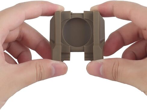 Airtag Keychain Holder Case for Apple Airtag Mount Assisted Compatible with 19mm Picatinny Rail Tactical Accessory in Saudi Arabia