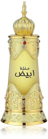 Afnan Mukhallat Abiyad Concentrated Perfume Oil 0.67 Ounce (Unisex) in Saudi Arabia