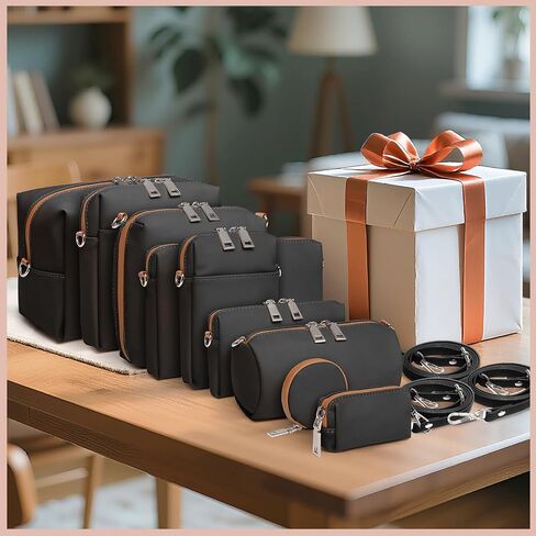 Joyway oyway Luggage Sets 5 Piece with 10PCS Travel Makeup Bag Set in Saudi Arabia