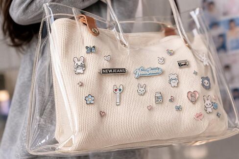 Kpop NewJeans Enamel Pin Badge for Backpack Clothes Caps in Kuwait
