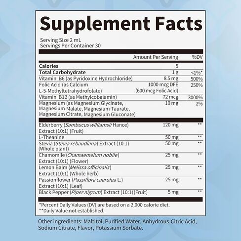iMATCHME Liquid Magnesium Complex - High Absorption Magnesium Glycinate, Citrate & Malate Drops with L-Theanine & B12 - Supports Calm Mood, Restful Sleep & Health Muscle Function - Strawberry, 2 Fl Oz in Saudi Arabia