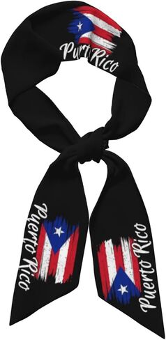 Cute Flag Head Scarf Hair Neck Scarves For Women Purse Bag Scarfs For Handbags Headscarf Fashion in Saudi Arabia