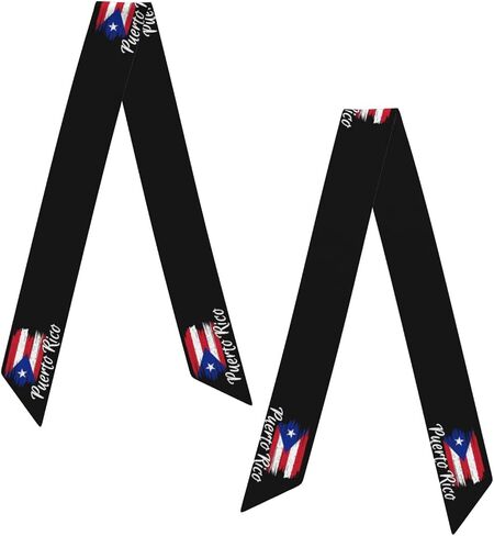 Cute Flag Head Scarf Hair Neck Scarves For Women Purse Bag Scarfs For Handbags Headscarf Fashion in Saudi Arabia