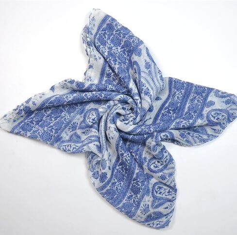Colorful Infinity Scarf for Women Spring Summer Lightweight Printed Fashion Scarves for Travel in Saudi Arabia