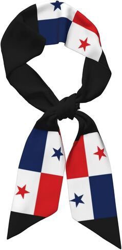 Cute Flag Head Scarf Hair Neck Scarves For Women Purse Bag Scarfs For Handbags Headscarf Fashion in Saudi Arabia