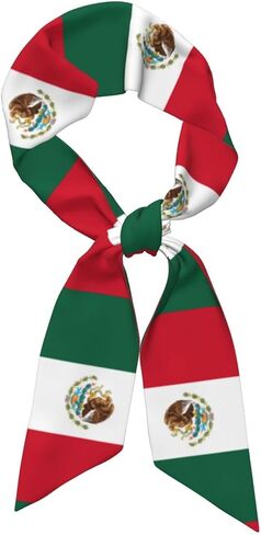 Cute Flag Head Scarf Hair Neck Scarves For Women Purse Bag Scarfs For Handbags Headscarf Fashion in Saudi Arabia