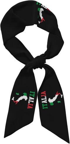 Cute Flag Head Scarf Hair Neck Scarves For Women Purse Bag Scarfs For Handbags Headscarf Fashion in Saudi Arabia