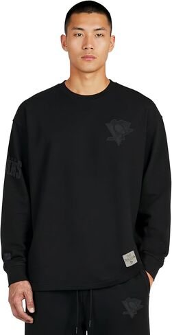 Game 7 x NHL Men's Officially Licensed Long Sleeve Classic Crew Neck Cotton T-Shirt in Saudi Arabia
