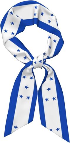 Cute Flag Head Scarf Hair Neck Scarves For Women Purse Bag Scarfs For Handbags Headscarf Fashion in Saudi Arabia