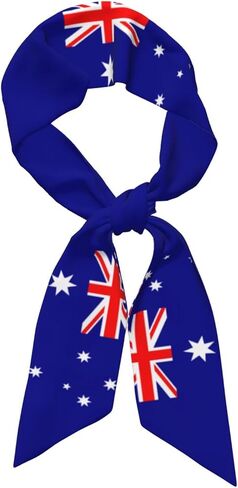 Cute Flag Head Scarf Hair Neck Scarves For Women Purse Bag Scarfs For Handbags Headscarf Fashion in Saudi Arabia