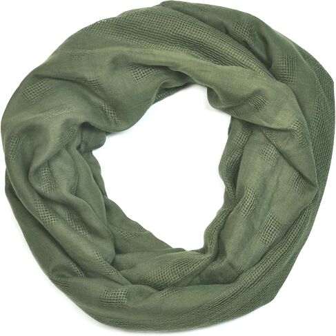 Colorful Infinity Scarf for Women Spring Summer Lightweight Printed Fashion Scarves for Travel in Saudi Arabia