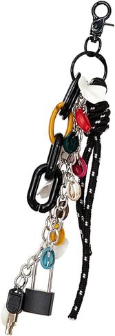 Fashionable Sturdy Nylon Rope Bag Charm and Keychain, Versatile Holder Accessory for Men Women Daily Use Travel in Saudi Arabia