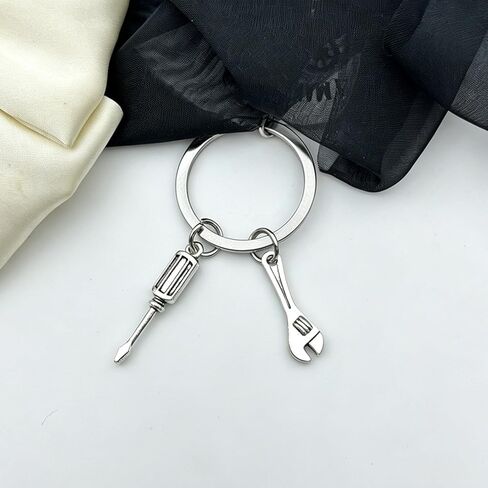 HVAC Tech Keychain HVAC Technician Gifts for Christmas Retirement Birthday Father's Day Thank You Keyring for Best Hvac Tech Dad Appreciation Gifts for Husband Boyfriend Him Hvac Technician Jewelry in Kuwait