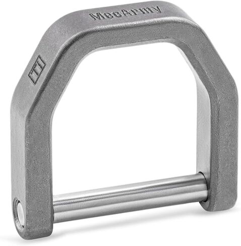 MecArmy CH2P D Ring Keychain, PEI Frame & Anti-Loss Titanium Clip with Tool-Free Twist Lock, EDC Connector & Key Ring Holder in Saudi Arabia