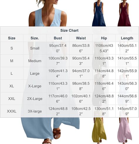 Jumpsuits For Women Casual Cotton Linen Button Rompers Wide Leg Casual Beach Overalls with Pockets in Kuwait