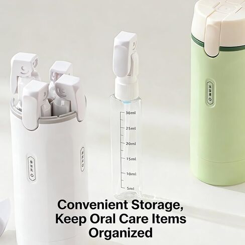 4 in 1 Travel Dispenser, 4 Pack 1OZ/30ML Travel Bottles with Stickers for Toiletries, Leak Proof Travel Size Containers, Portable for Shampoo Lotion Conditioner Cream Green in Saudi Arabia