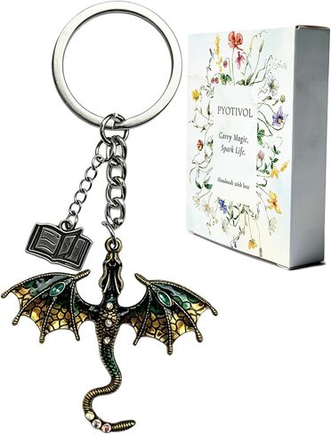 Vintage Dragon Keychain Dragon Bag Charm, Fourth Wing Merch Gift for Women, Men, Girls, Teens in Saudi Arabia