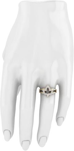 Alpha Kappa Alpha Rings for Women,925 Sterling Silver Gold Ivy Leaf Ring with White Cubic Zirconia(AKA-R015-Gold) in Saudi Arabia