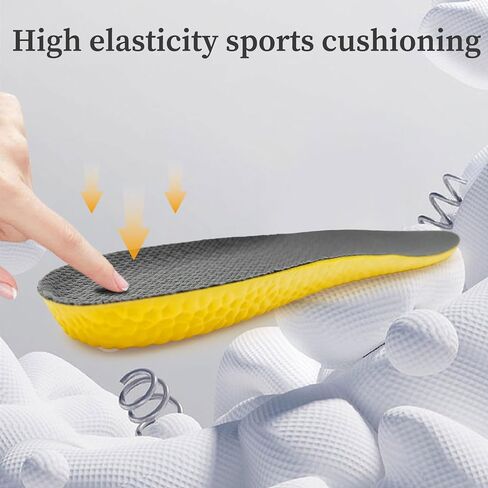 Wide Toe Box Insoles for Barefoot Shoes, Memory Foam Replacement Inserts for Men Women, Shock Absorbing Breathable Comfort Fit for Wide Feet (Men 6-6.5 | Women 8-8.5(9.84") in Saudi Arabia