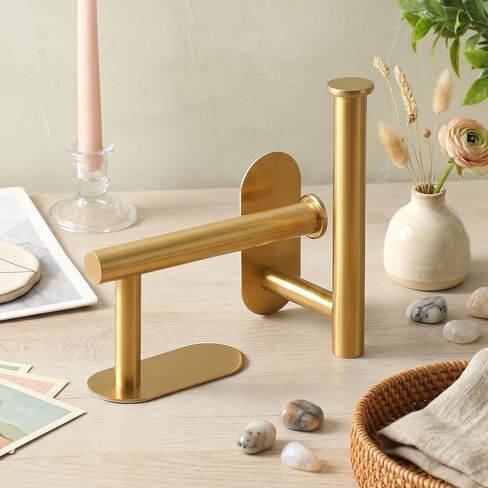 6 Pcs Adhesive Curtain Holdbacks, Gold Metal Curtain Tie Backs No Drill Curtains Pull Backs for Walls, Windows, Doors in Saudi Arabia