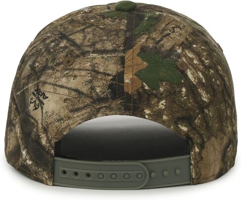 قبعة Realtree APX Camo للسيدات - قبعة قماشية غير منظمة ذات مظهر منخفض، إغلاق بلاستيكي بالإطباق، مقاس واحد in Kuwait