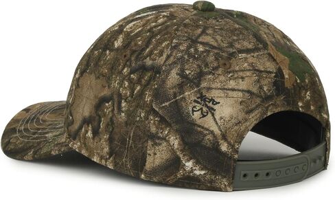 قبعة Realtree APX Camo للسيدات - قبعة قماشية غير منظمة ذات مظهر منخفض، إغلاق بلاستيكي بالإطباق، مقاس واحد in Kuwait